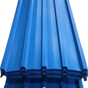 Color Coated Corrugated Steel Roof Sheet Weatherproof Metal Roof Tile for Construction