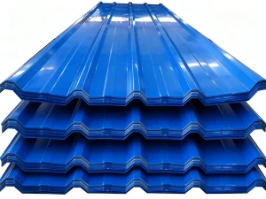 Color Coated Galvanized Steel Corrugated Roof Panel for Warehouse Shed Z61-Z90 Coating 0.12-0.13mm Thickness Customizable Color