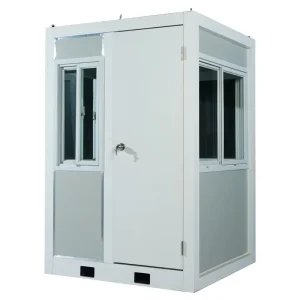 Color Steel SandwichPortable Outdoor Modern Guard House Prefab Guard Booth Parking Ticket Booth Portable Guard Room Cabin