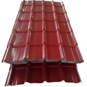 Color Steel Tile Roof Wall Corrugated Tile Building Iron Corrugated Sheet Galvanized Color Steel Plate Enclosure