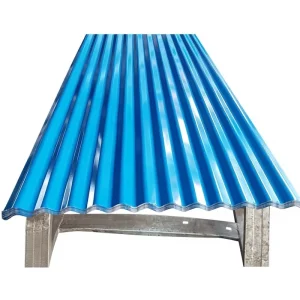 Color Steel Tile YX18 76 836 Wall Panel Small Wave Blue Q235 Material Pressure Plate Corrugated Board