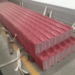 Color coated Aluzinc Roofing Panel PPGL Corrugated Sheet Corrosion Resistant Customizable Sandwich Panels DX54D+AZ