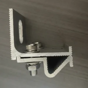 Color steel tile roof photovoltaic bracket fixture, upright lock edge, no drilling, no damage to the roof