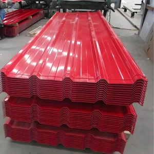 Colored Roof Panel Galvanized and Color Coated Steel Plate Color Steel Tiles BIS Certified Cutting Service