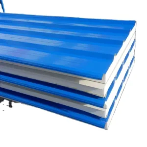 Colorful PPGI Steel Sheet Wall Roof 50mm EPS Sandwich Panel