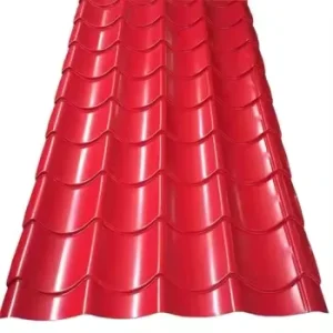 Colorful Roofing Sheets PVC ASA Coated Corrugated Steel Panels