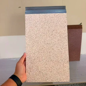 Colorful Stone Series Galvanized Steel Metal Carving Board Fireproof Insulation PU Sandwich Wall for Roof Exterior Wall