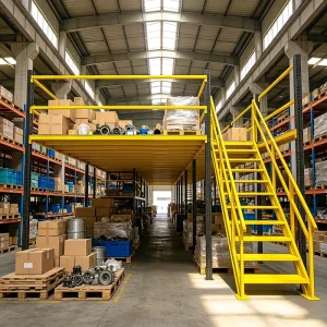 Commercial Industrial Mezzanine Loft Rack Custom Height Warehouse Multi Layer Storage Platform