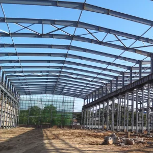 Commercial Steel Frame Workshop Building with Flexible Design and Corrosion Resistant Structure