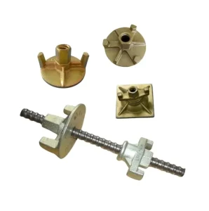 Concrete Formwork Tie Rod Hex Nuts Wing Nut Formwork Tie Rod Bolt With Wing Nut for Construction
