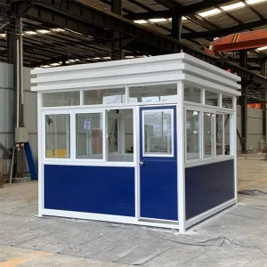 Concrete Structure Guard Booth Outdoor Movable Manufacturer for Parking Lot Toll Booth Hotel Security Guard Station