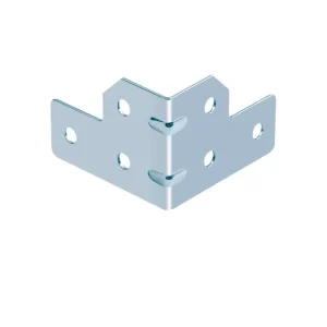 Connecting Bracket Iron Case Corner Protector Decorative Chrome Plated Steel Corner Bracket Corner Brace for Flight Case