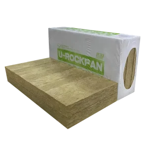 Construction Building Fireproof Rock Wool Thermal Insulation Materials 120kg m3 100mm Rock Mineral Wool Rock Wall Insulation