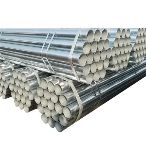 Construction Building Materials Dn50 Hot Dipped Hollow Round Tube Galvanized Round Steel Tubes for Green House