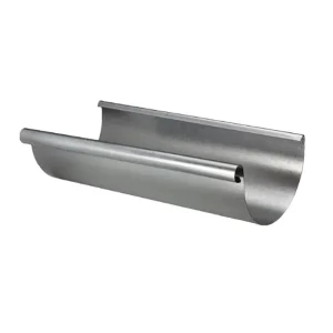 Construction Half Round Rain Gutter Galvanized Steel Rain Gutter Metal Rain Gutter
