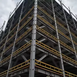 Construction Light Weight Modular Prefabricated Steel Structure Large Span Fireproof Earthquake Resistant Metal Workshop