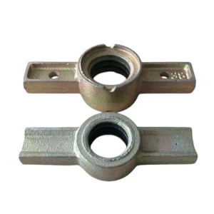 Construction Scaffold Jack Accessories Forged Wing Handle Nut