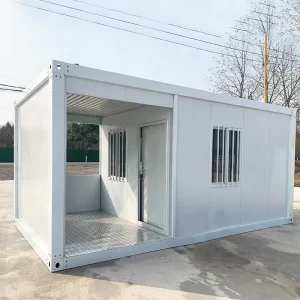 Construction Site On-Duty Folding Rectangular Container Guard Booth Security Room Outdoor Security Check Channel
