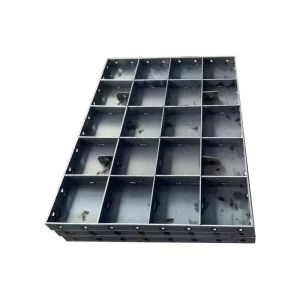 Construction Slab Panel Reinforced Steel Mold Custom Precast Concrete Flat Formwork Industrial Engineering Casting Tool