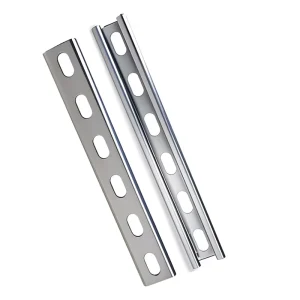 Construction Stainless Steel 304 C Profile Strut Channel 6m Hot Dip Galvanized Perforated Cold Bending Technique Welding Cutting