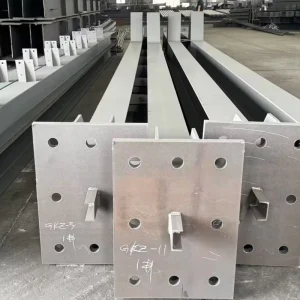 Construction Steel Truss Frame Warehouse Workshop Prefab Steel Structure Parts EXW Price for Middle East Buyer