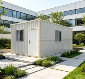Container Cabin Steel Modular Ready to Use for Construction Office Worker Dorm Guard Kiosk Corrugated Assembled Container Cabin