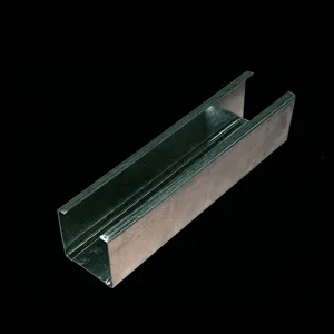 Container Loading Optimized CE Galvanized Steel Light Keel Furring Channel Drywall Metal Stud and Track Steel Stud Frame