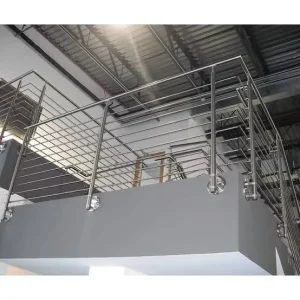 Contemporary Stainless Steel Terrace & Staircase Railing System for Villa and Hotel Use Rust Resistant Balustrades Handrails