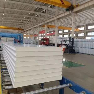 Continuous Production Line of Foil-sided Pu Sandwich Panels Polyurethane Sandwich Wall Panels Sandwich Panel for Ceiling