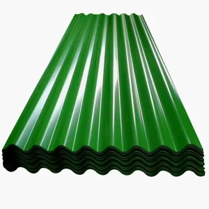 Corrosion Resistant Colored Roof Panel Galvanised Zinc Roofing Sheets Support Customization