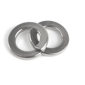 Corrosion Resistant DIN 127B Stainless Steel 304 316 Plain Finish Metric Size Anti Loosening Washer Spring Lock Washers