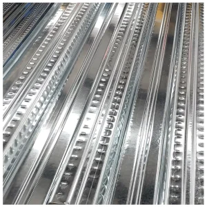 Corrosion Resistant Open GI Floor Deck Sheet High Strength Steel Floor Deck for Warehouse