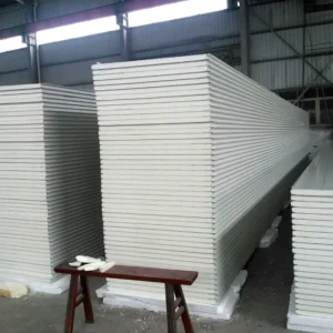Corrosion Resistant PU Sandwich Panel for Chemical Plant and Industrial Facility