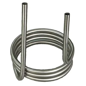 Corrosion Resistant Plated Stainless Steel 304 Forged Round Coil Tube for Sale