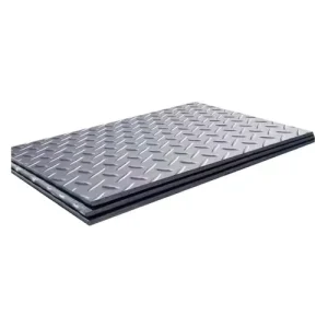 Corrosion Resistant Stainless Steel Sheet with Embossed Surface for Flooring Covers Equipment Panels Inox 304 Checkered Plate