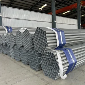 Corrosion Resistant Zn Al Mg Coated Round Steel Tube