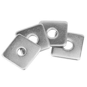 Corrosion resistant SS304 Stainless Steel Square Washer Polished Finish for Marine Use A2 70 Square Washers