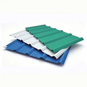 Corrugated Galvanized Roofing Sheet TDC51D GI Steel Roof Panel for Residential Industrial Buildings