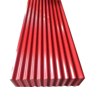 Corrugated PPGI PPGL Color-Coated Prepainted Galvanized Steel Roofing Sheet