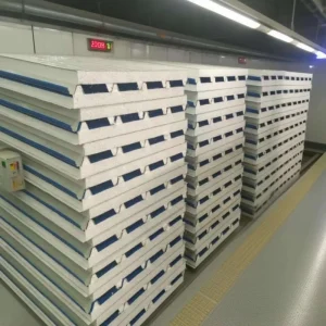 Corrugated Roof Sandwich Panels Rock Wool Gypsum Wool PU(Polyurethane) PIR EPS Glass Wool & Mineral Wool Core