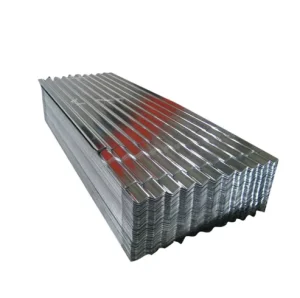 Corrugated Steel Roofing Panels 0.4mm Corrugated Steel Tiles for Buildings Weather Resistant Metal Sheets
