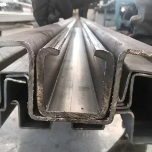 Cost-Effective C-Section Purlins High-Strength Steel Optimizes Material Usage for Roof Decking, Wall Studs and Light Keel