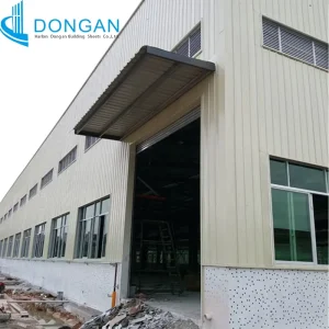 Cost Effective Metal Steel Warehouse Easy Erection for Small and Medium Enterprise Mass Storage Demands