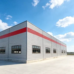 Cost Effective Prefab Steel Workshop Robust Steel Frame Construction for Heavy Industry Production Workshop Development