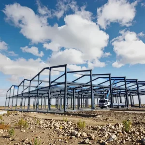Cost Effective Steel Frame Warehouse Building Prefab Industrial Workshop with Corrugated Sheet for Storage Shed