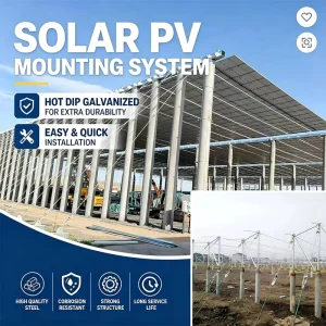 Cost-effective Advanced Pv Panel Support Zinc Aluminum Magnesium Solar Panel Mounting Bracket for Solar Panel Mounting
