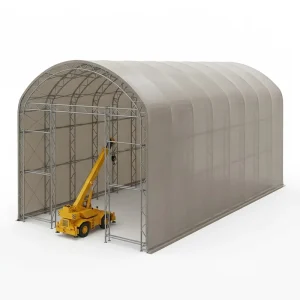 Crane Storage Fabric Shed Building High Clearance Steel Membrane