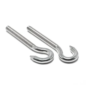 Curve Open Eye Bolt Fastener for Easy Hooking and Disconnection in Warehouse Systems