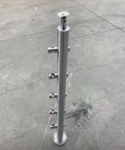 Custom 201/304/316 Stainless Steel Balcony and Stair Railings, Easy Installation, Security Fence for Construction and Driveway Gates