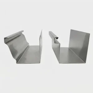 Custom 304 Stainless Steel K-Style Roof Gutters Drainage Channel for Outdoor Roof Water Drain
